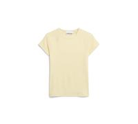 ARMEDANGELS HANJAA - Damen Ripp-T-Shirt aus Bio-Baumwoll Mix early yellow XS