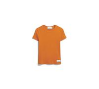 ARMEDANGELS Damen RIPP-T-Shirt aus Bio-Baumwoll Mix KARDAA Slim Fit Amberglow S