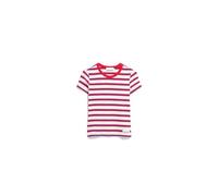 Armedangels - KARDAA STRIPE T-SHIRT light oatmilk-mars red-dynamo blue - Gr. - XXL