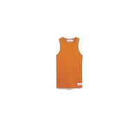 ARMEDANGELS KANITAA - Frauen Fitted Top - orange S amberglow