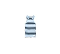 ARMEDANGELS Damen RIPP-Top aus Bio-Baumwoll Mix KANITAA Stripes Fitted Blue Glow-Tinted Navy Xs