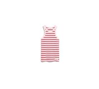 ARMEDANGELS KANITAA STRIPES Damen Ripp-Top aus Bio-Baumwoll Mix pink mist-mars red L