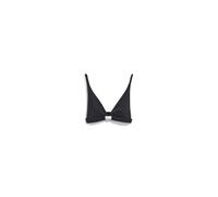 ARMEDANGELS OSILAARI RIB Damen Ripp-Triangle Bralette aus Bio-Baumwoll Mix black L