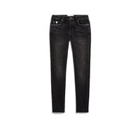 ARMEDANGELS Damen-Jeans TAYNAA, Skinny-Fit, Low-Waist, Bio-Baumwoll-Mix, X-Stretch, Schwarz 27/32