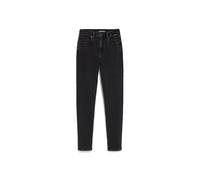 ARMEDANGELS Jeans TILLAA - Damen Skinny Fit Mid Waist Bio-Baumwoll-Mix True Black Washed 32/32