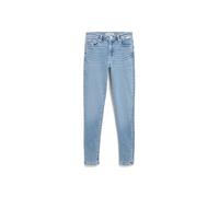TILLAA | Skinny Jeans Mid Waist Bio-Baumwoll Mix X-Stretch - blau (31-32)