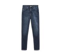 ARMEDANGELS TILLAA X STRETCH - Damen Skinny Leg Mid Waist aus Bio-Baumwoll Mix 26/32 galaxy blue