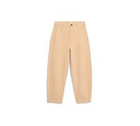 ARMEDANGELS Damen Stoffhose aus Bio-Baumwolle Workwear Canvas Barrel Regular Fit True Camel M