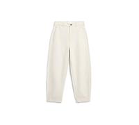 Armedangels Regular Fit Jeans aus reiner Baumwolle Modell 'WORKWEAR CANVAS BARREL' in Offwhite, Größe XS