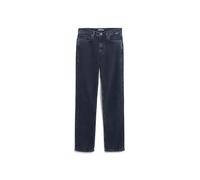 ARMEDANGELS CARENAA - Damen Straight Jeans Mid Waist recycelter Baumwoll Mix Comfort-Stretch blue