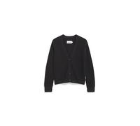 ARMEDANGELS MENAAL LINKS LINKS CARDIGAN - Frauen Regular Fit Strickjacke - schwarz XL black