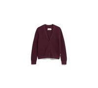 ARMEDANGELS Damen Strickjacke aus Bio-Baumwolle MENAAL Regular Fit Dark Cranberry S