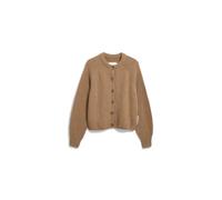 RIPP-STRICKJACKE | Bio-Woll Mix - braun (XL)