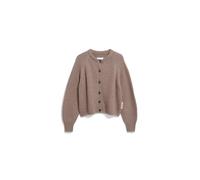 ARMEDANGELS Damen Strickjacke aus Bio-Woll Mix SELMAA Loose Fit Cinnamon Dust Melange