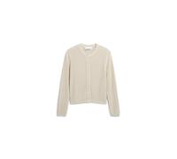 ARMEDANGELS Damen Strickjacke aus Leinen-Mix RICALAA LINO Regular Fit Raw White