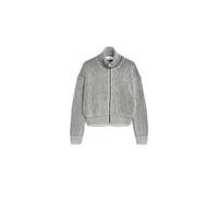ARMEDANGELS Damen Strickjacke Loose Fit aus Bio-Woll Mix MEDEAA VANISE Loose Fit Black-oatmilk XL