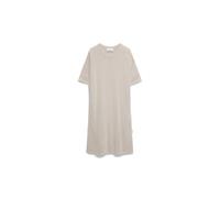 ARMEDANGELS LINAA LINO - Frauen Relaxed Fit Strickkleid - weiss M raw white