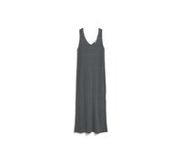 LEINEN-MIX STRICKKLEID | Leinen-Mix - grau (M)