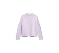MERINAA LINKS LINKS STRICKPULLOVER | 100% Bio-Baumwolle - lila (S)