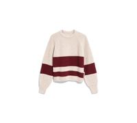 armedangels Damen Rippstrickpullover Gestreift – Bio-Woll Mix, mehrfarbig, Gr. S