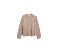 ARMEDANGELS Damen Strickpullover Wool Knit Loose Fit – recycelte Wolle & Bio-Wolle – soft nougat XL