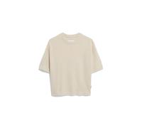 ARMEDANGELS Damen Strickshirt aus Leinen-Mix LIZAA LINO Relaxed Fit Raw White