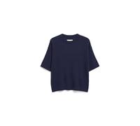 ARMEDANGELS Damen Strickshirt aus Leinen-Mix LIZAA LINO Relaxed Fit Tinted Navy L