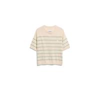 ARMEDANGELS - Women's Stripe Linen Blend Sweater - Pullover, Gr. XXL, beige (Undyed/Foam)