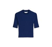 ARMEDANGELS Damen Strickshirt Slim Fit aus Bio-Baumwoll Mix SILJIAA Fitted Faded Indigo L