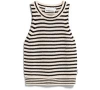 Armedangels Damen Stripe Knit Top (Größe L, weiss)