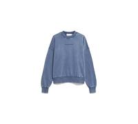 ARMEDANGELS Damen Sweatshirt aus Bio-Baumwolle ALIZAA GMT DYE Oversized Fit Blue Noon