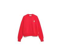 ARMEDANGELS Damen Sweatshirt aus Bio-Baumwolle Iconic Å ALIZAA Oversized Fit Mars Red