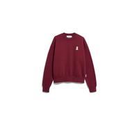 ARMEDANGELS Damen Sweatshirt aus Bio-Baumwolle Iconic Å ALIZAA Oversized Fit Velvet Red Xs