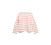 ARMEDANGELS Damen Sweatshirt aus Bio-Baumwolle Iconic Å FRANKAA Bold Oversized Fit Undyed-rosalilly