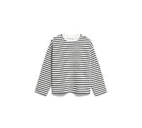 ARMEDANGELS Damen Sweatshirt aus Bio-Baumwolle Oversized Fit Undyed-Black