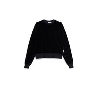 ARMEDANGELS Damen Sweatshirt Oversized Fit aus Samt LEDIANAA Oversized Fit Black