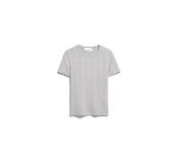 POINTELLE T-SHIRT | 100% Bio-Baumwolle - grau (XXL)