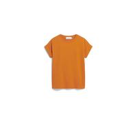 ARMEDANGELS Damen T-Shirt aus Bio-Baumwolle IDAARA Loose Fit Amberglow