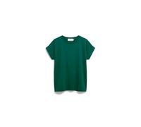 ARMEDANGELS Damen T-Shirt aus Bio-Baumwolle IDAARA Loose Fit Emerald Green