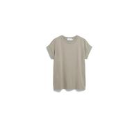 ARMEDANGELS Damen T-Shirt aus Bio-Baumwolle IDAARA Loose Fit Light Sage