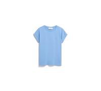 ARMEDANGELS Damen T-Shirt aus Bio-Baumwolle IDAARA Loose Fit Silky Blue