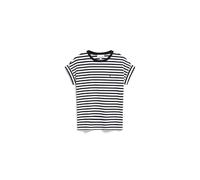 ARMEDANGELS Damen T-Shirt aus Bio-Baumwolle IDAARA Stripes Loose Fit White-Black XL