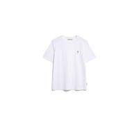 ARMEDANGELS Damen T-Shirt aus Bio-Baumwolle LUALAA Icons Regular Fit White-Green S