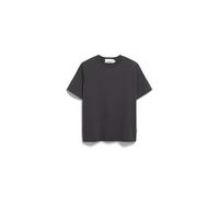 ARMEDANGELS Damen T-Shirt aus Bio-Baumwolle LUALAA Regular Fit Dark Steel S