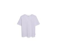 ARMEDANGELS LUALAA V-NECK - Damen T-Shirt aus Bio-Baumwolle soft lilac XXL