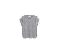 ARMEDANGELS Damen T-Shirt aus Bio-Baumwolle ONELIAA Lovely Stripes Loose Fit Black-oatmilk M
