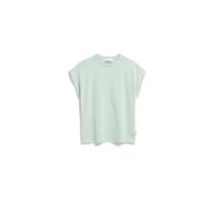 Armedangels - SLUB JERSEY STRIPE T-SHIRT oatmilk-foam - Gr. - M