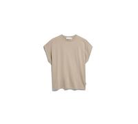 ARMEDANGELS Damen T-Shirt aus Bio-Baumwolle SLUB Loose Fit Sandstone Xs