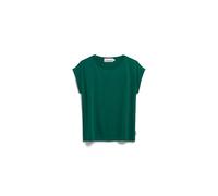 ARMEDANGELS Damen T-Shirt Jilaana TENCEL™ Lyocell-Mix Regular Fit Grün Größe XL