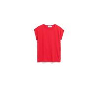 ARMEDANGELS Damen T-Shirt aus Tencel™ Lyocell Mix JILAANA Regular Fit Mars Red XXL